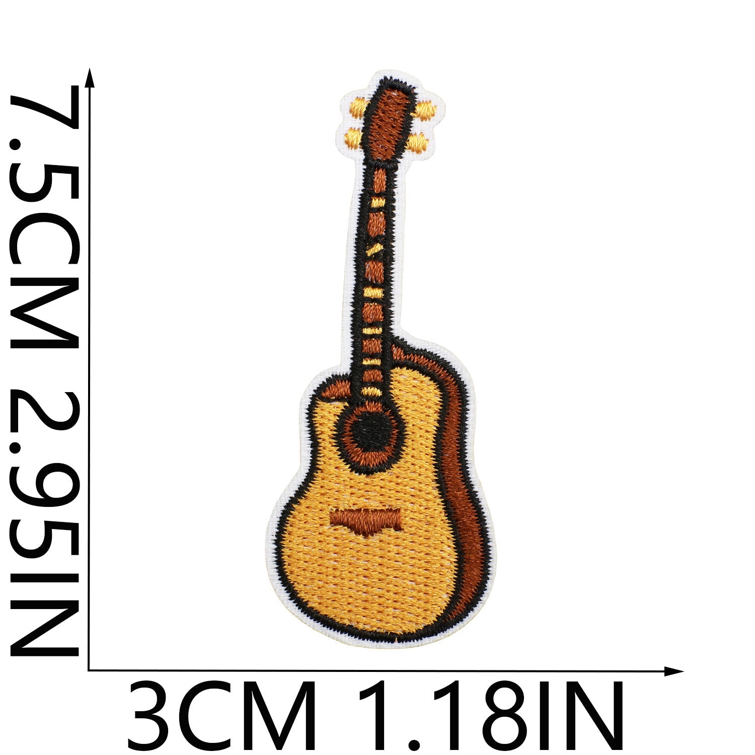 Wholesale Brown Western Embroidered Clothing Patches